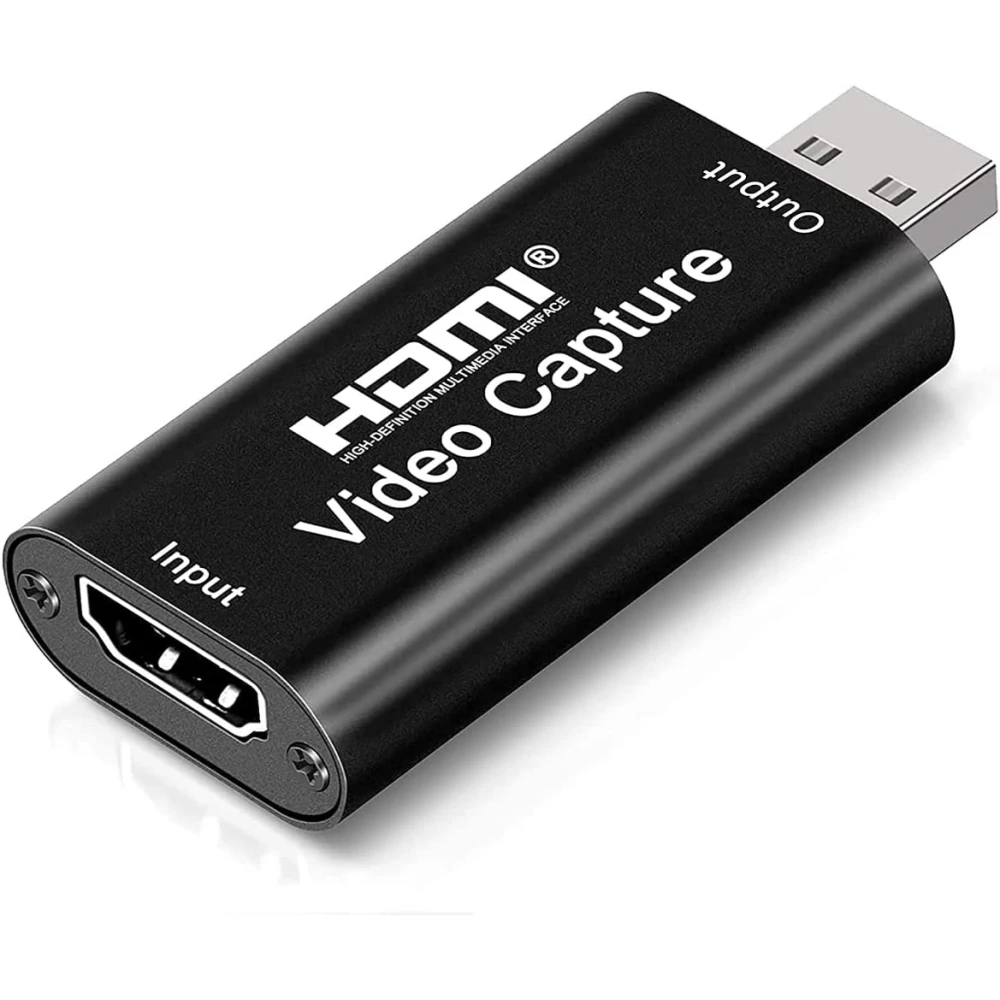 1080P USB HDMI Video Capture Card for Streaming, Gaming and Video Calls
