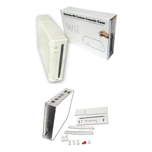 Nintendo Wii White Full Shell with Buttons and Screws for Repair