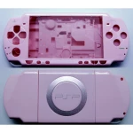 PSP 2000 Pink Full Shell with Buttons for PSP Slim