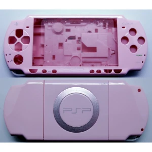 PSP 2000 Pink Full Shell with Buttons for PSP Slim