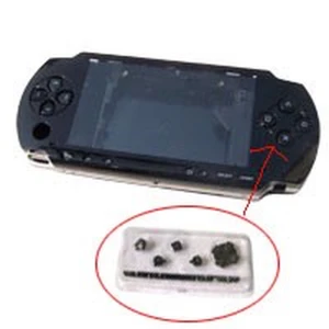 PSP 2000 Slim black full shell with buttons for repair