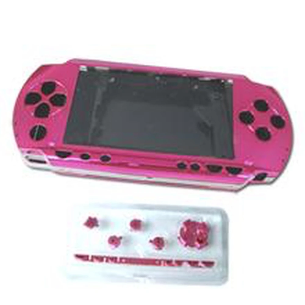 Pink PSP full shell with buttons for repair and customisation