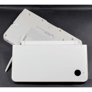 White Nintendo DSi XL shell - full replacement with buttons and screws