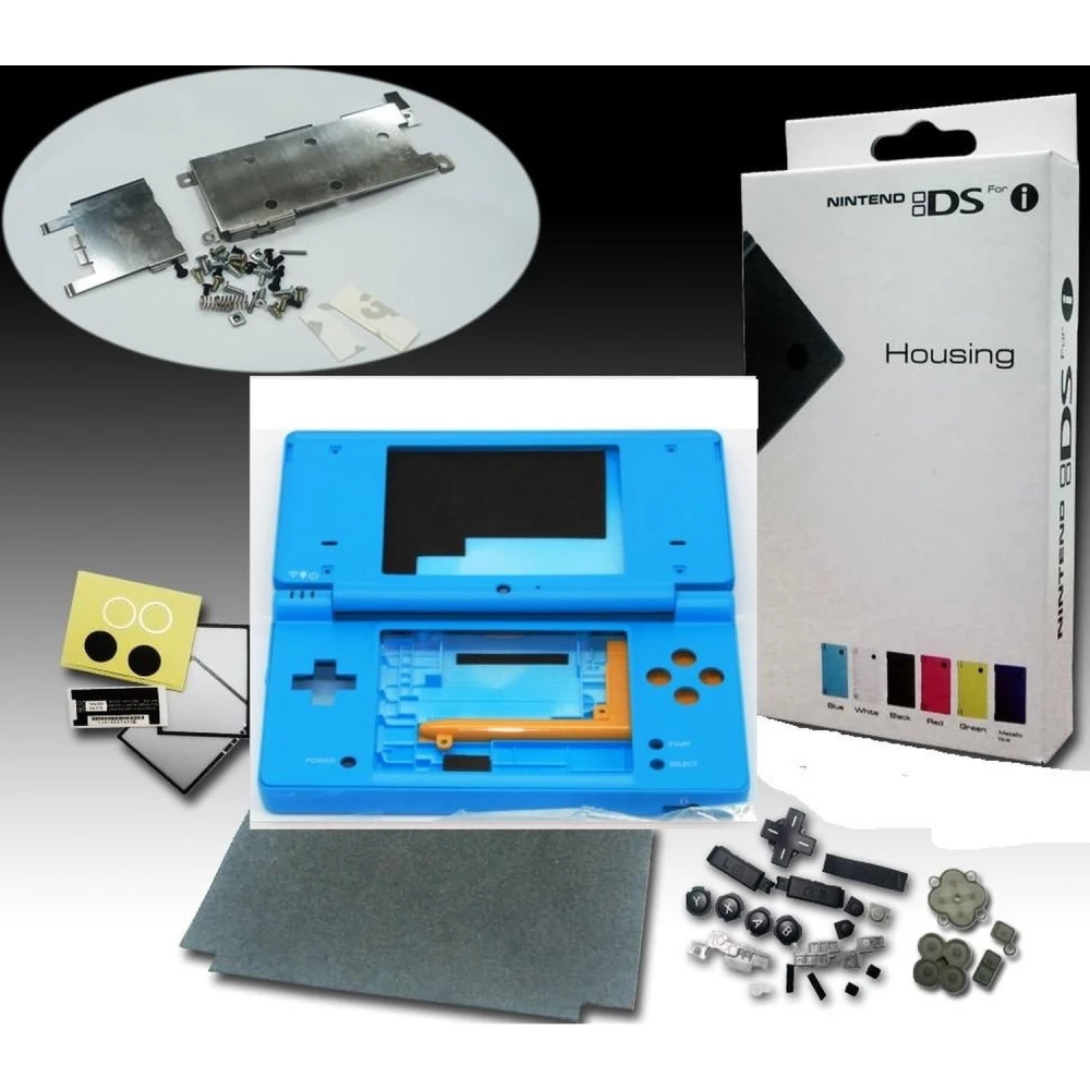 Blue Nintendo DSi shell - complete replacement