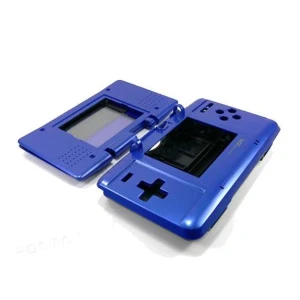 Dark blue Nintendo DS replacement shell for repair and maintenance