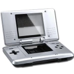 Nintendo DS silver replacement shell for repair and maintenance