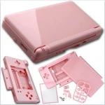 Pink Nintendo DS Lite replacement shell for full replacement and customisation