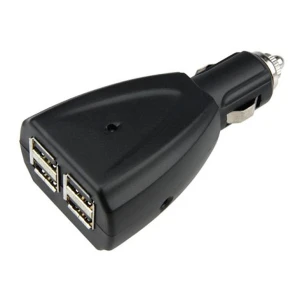 4-Port USB Car Charger for Fast, Efficient Multi-Device Charging