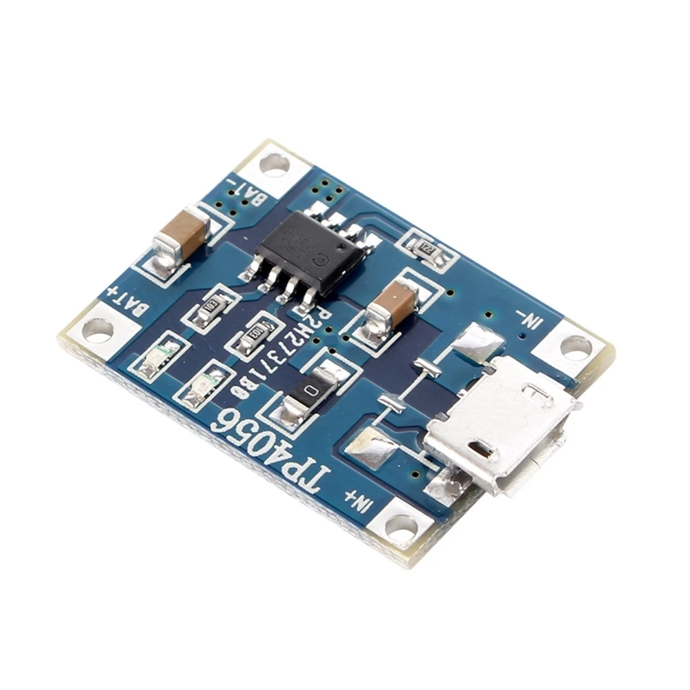 TP4056 micro USB lithium battery charger 5V 1A for Arduino projects