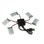 USB charger for 5 batteries at once for the Syma X5C quadcopter and compatible models