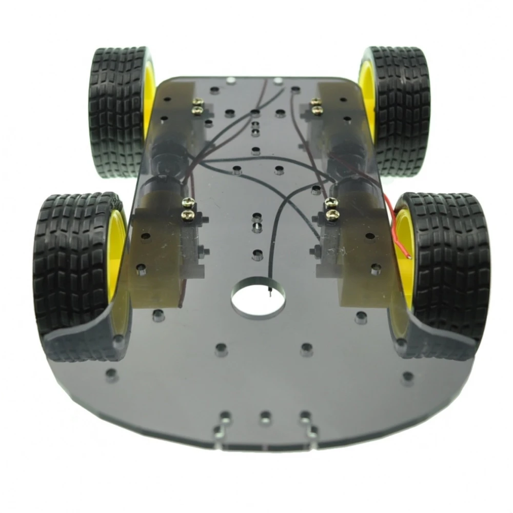 4x4 Robot Chassis with Motors - Ideal Kit for Educational Robotics and DIY Projects