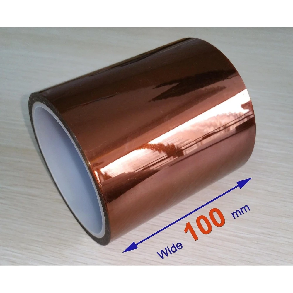 100mm heat resistant Kapton tape for soldering and repair