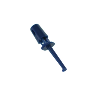 Blue Test Probe Cable Connection Clip with Simple Hooks 4cm