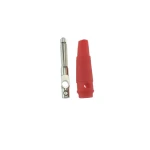 Satkit BP4526 red 4mm banana plug for test leads