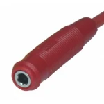 Satkit BS4506 4mm red female banana connector for electrical connections
