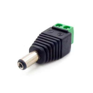 High-quality 12V DC male terminal connector for LED strip, easy to connect