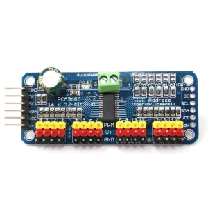 PCA9685 16-Channel 12-bit I2C PWM Servo Controller for Arduino