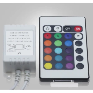 YourLed RGB LED Strip Controller with 24-Button IR Remote YourLed