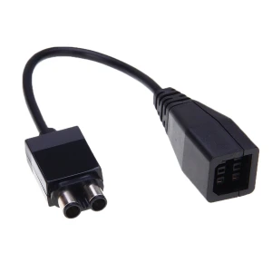 Compatible and easy-to-use Xbox 360 to Xbox One power cable adapter