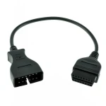 GM 12 Pin to 16 Pin OBDII Adapter for GM Vehicle Diagnostics
