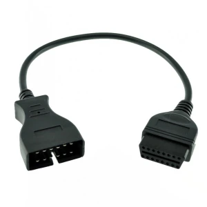 GM 12 Pin to 16 Pin OBDII Adapter for GM Vehicle Diagnostics