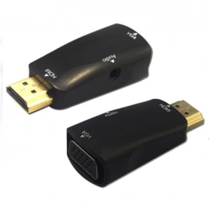 HDMI to VGA Converter with Audio for high-quality video and sound