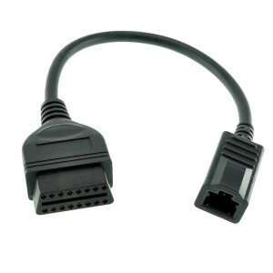 Honda 3 pin to 16 pin OBDII adapter for car diagnostics