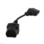 Mazda 17 Pin to OBDII 16 Pin Adapter for Vehicle Diagnostics