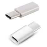 Micro USB 2.0 to USB-C USB 3.1 Type C Adapter, White