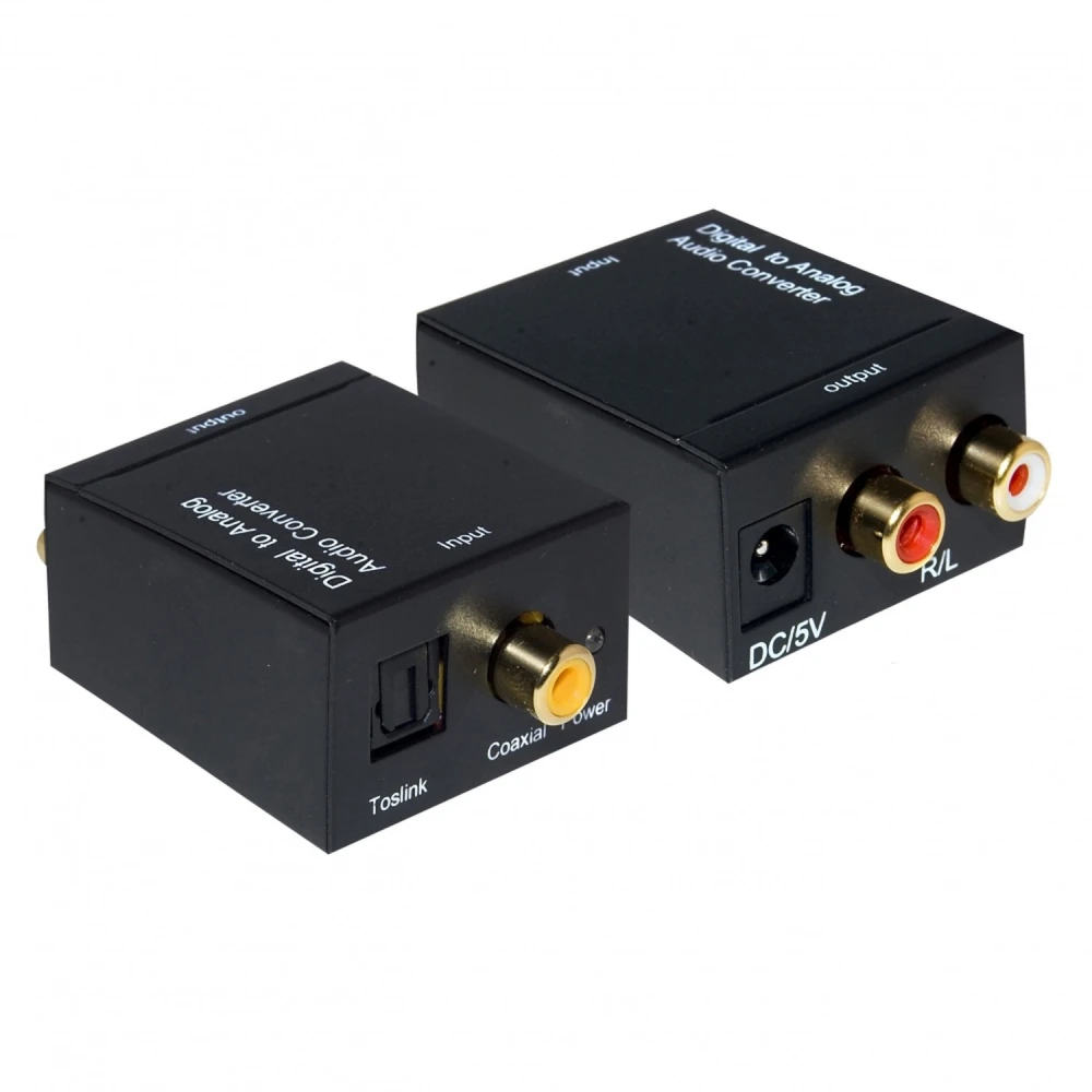 Digital to Analogue Audio Converter for TV, DVD and Audio Systems