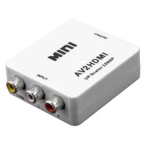 RCA Video Signal to HDMI Converter with output up to 1080p Full HD