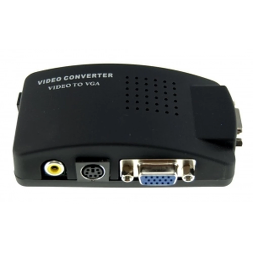 S-Video to VGA Video Converter for Consoles and Monitors