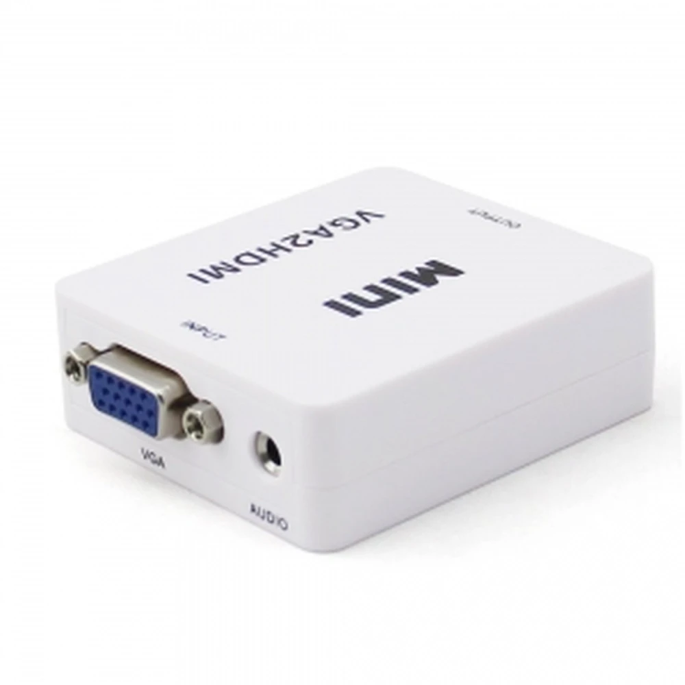 VGA to HDMI Converter with Audio for Easy PC to TV Connection