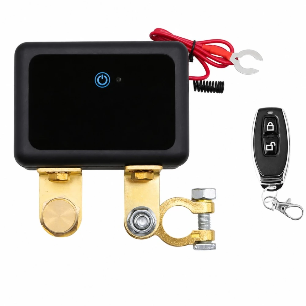 Car Battery Disconnector 12V Terminal Universal Cut-Off Switch Anti-Theft