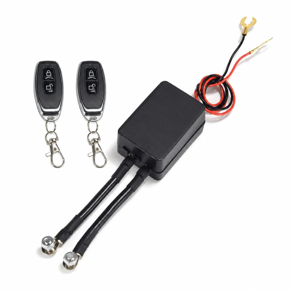 Motorcycle Quad Compact Battery Disconnector Isolator Switch 12V