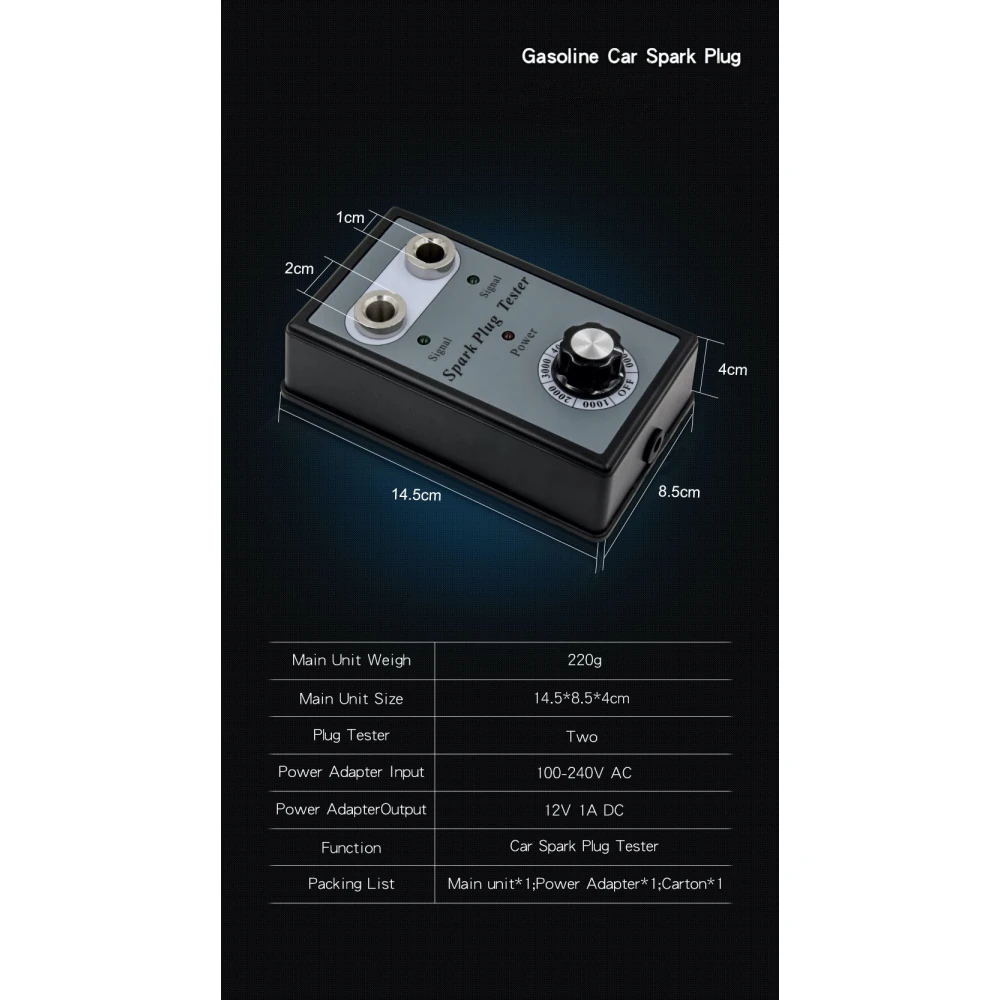 Dual-Hole Spark Plug Tester for Car - TSX TOOL