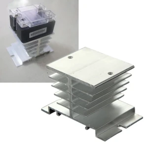 Aluminium heatsink for SSR solid state relay 10~40A