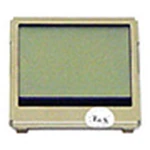 Motorola V66 LCD display with frame and conductive rubber