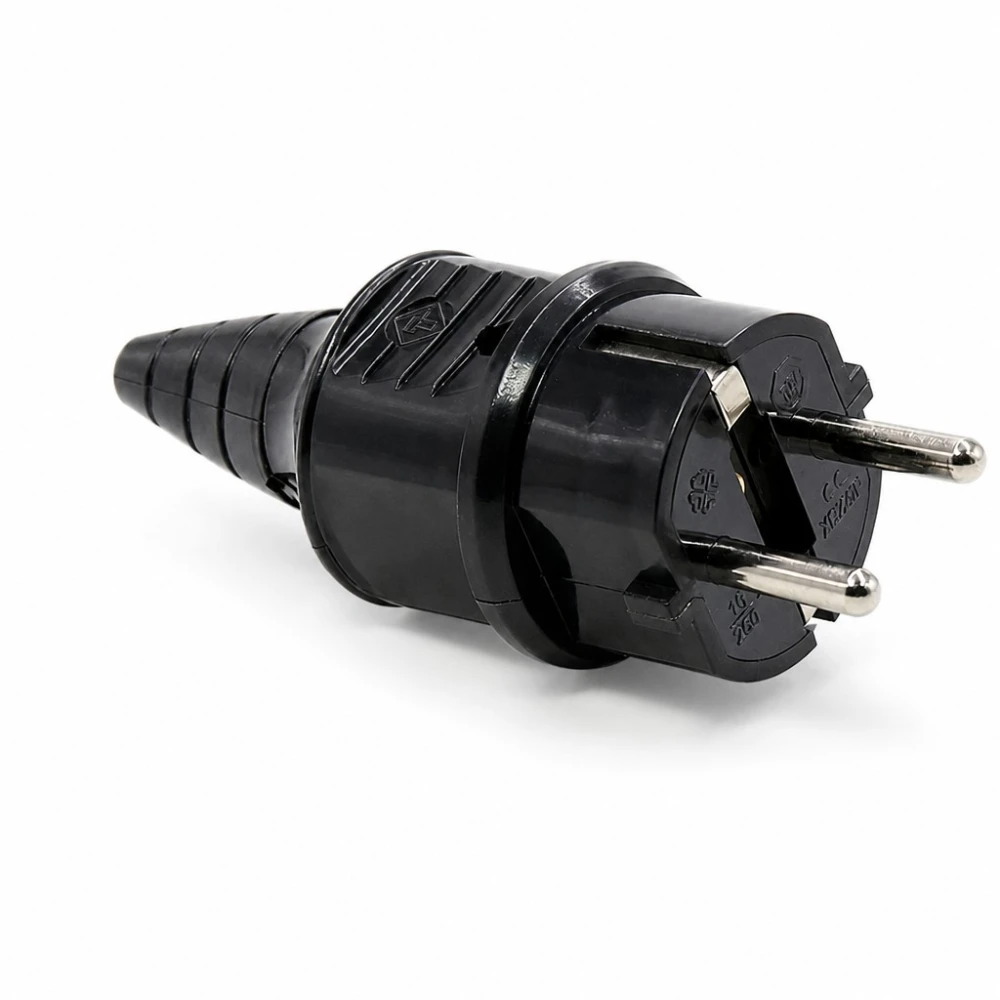 SCHUKO Rewirable Plug 16A 250V Type F German European Industrial Repair