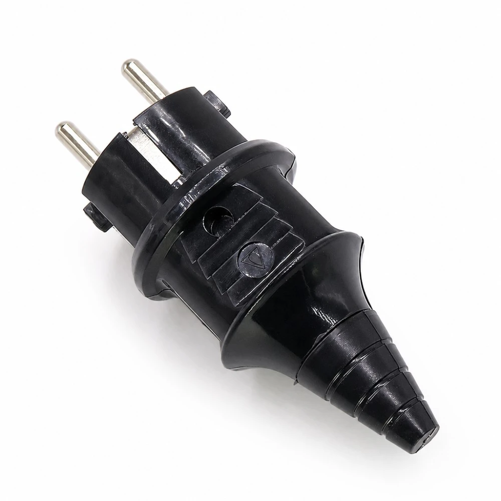 SCHUKO Rewirable Plug 16A 250V Type F German European Industrial Repair