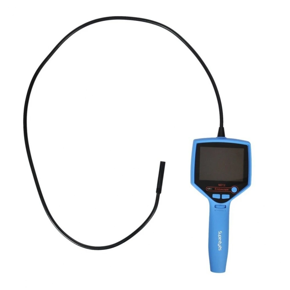 Supereyes N012j inspection endoscope with screen, 9mm and 50X magnification, waterproof