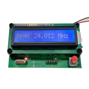 Quartz crystal tester and meter (30 kHz to 20 MHz)