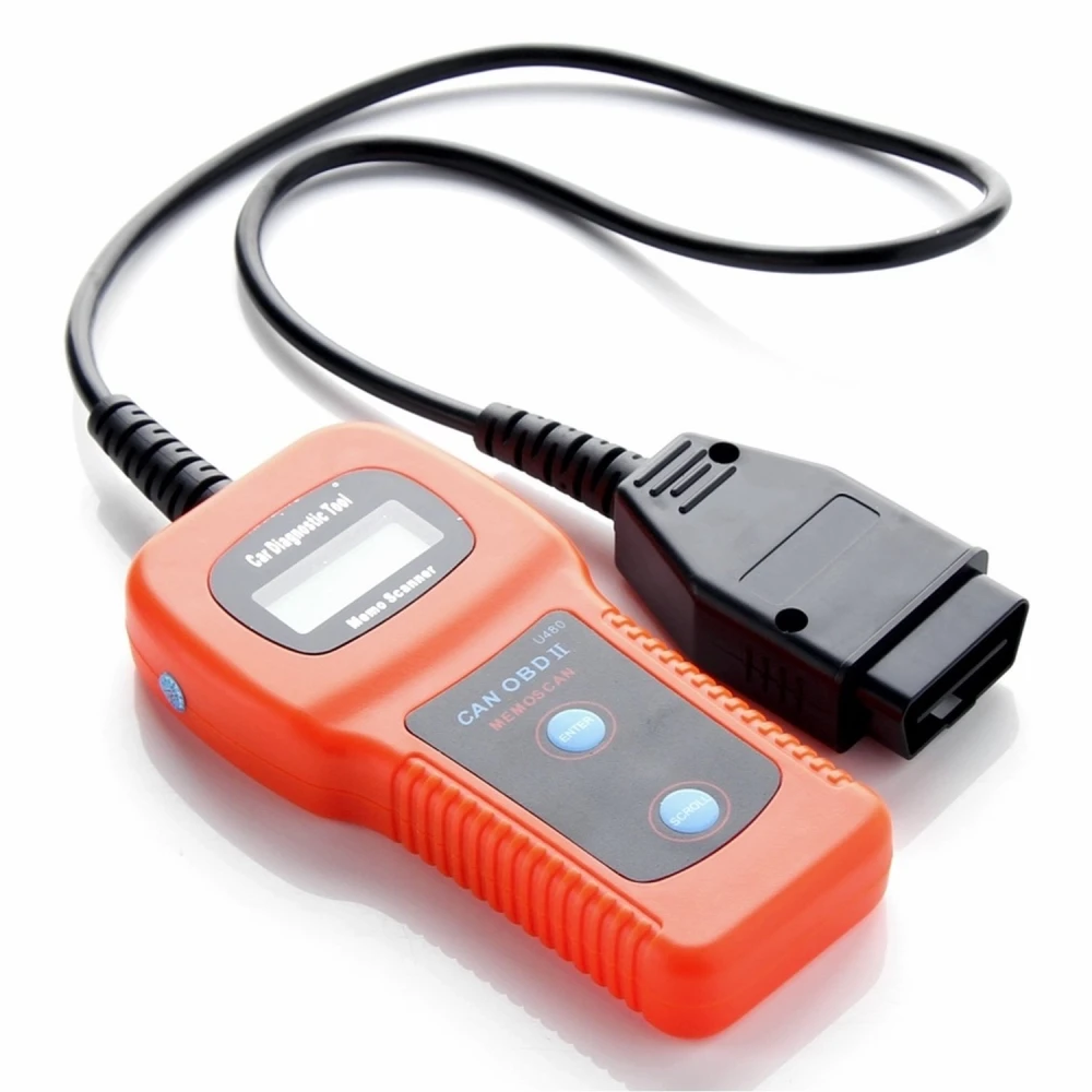 U480 OBD2 car diagnostic scanner for reading and clearing codes
