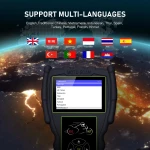 JDiag M100 Pro Motorcycle OBD Diagnostic Scanner for KTM, Honda, Yamaha, Kawasaki and BMW Bikes