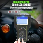 JDiag M100 Pro Motorcycle OBD Diagnostic Scanner for KTM, Honda, Yamaha, Kawasaki and BMW Bikes