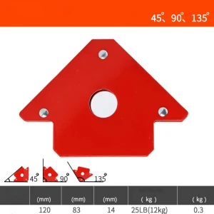 120 mm Magnetic Welding Square with Strong Magnet for Welding