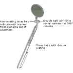 360° Telescopic Inspection Mirror, Extends to 50 cm