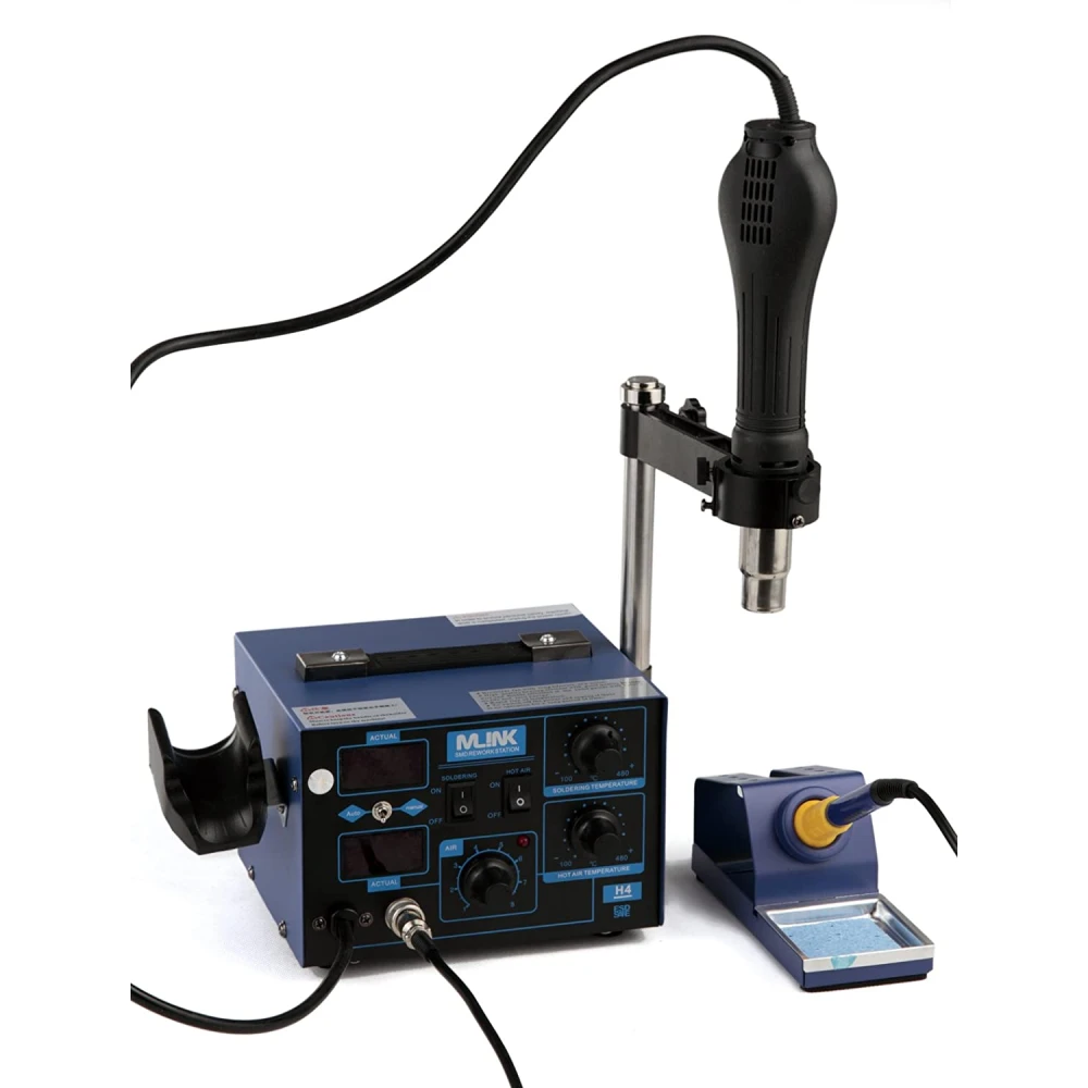 Mlink H4 2-in-1 Hot Air Soldering Station for SMD Components