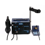 Accesorios incluidos con estación de soldadura Mlink H4 sobre mesa de trabajo