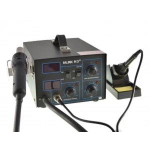 Mlink H3+ hot air soldering station with digital control and accessories